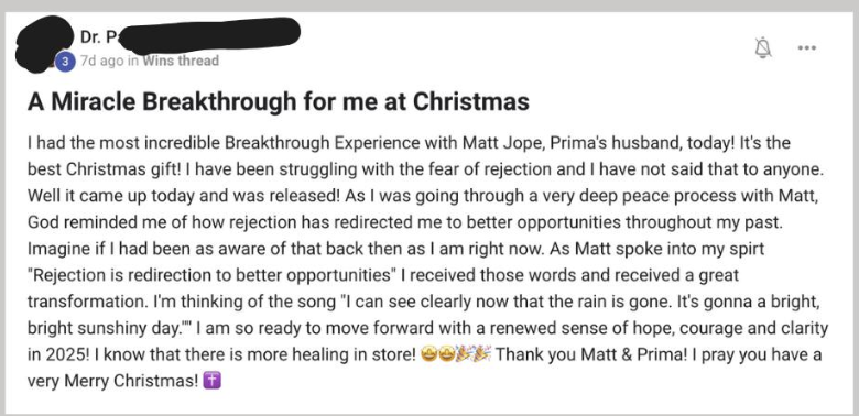 Client message 1